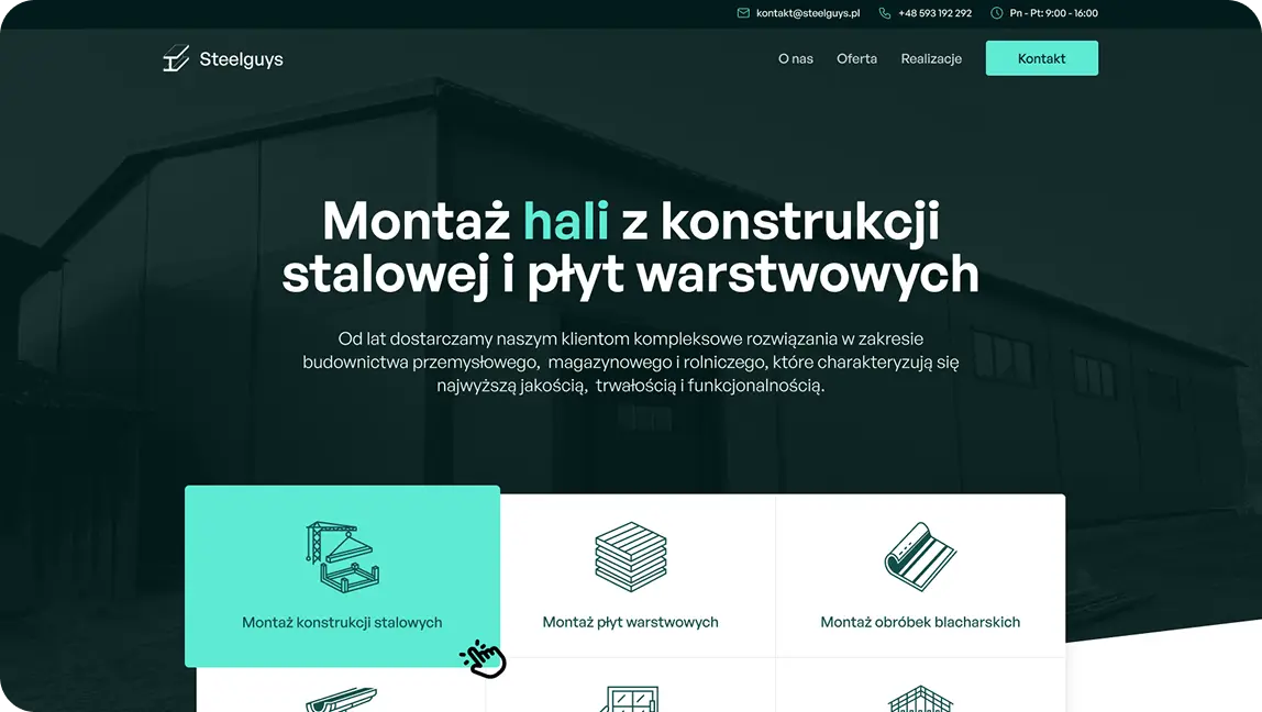 Przykładowa strona - widok 2